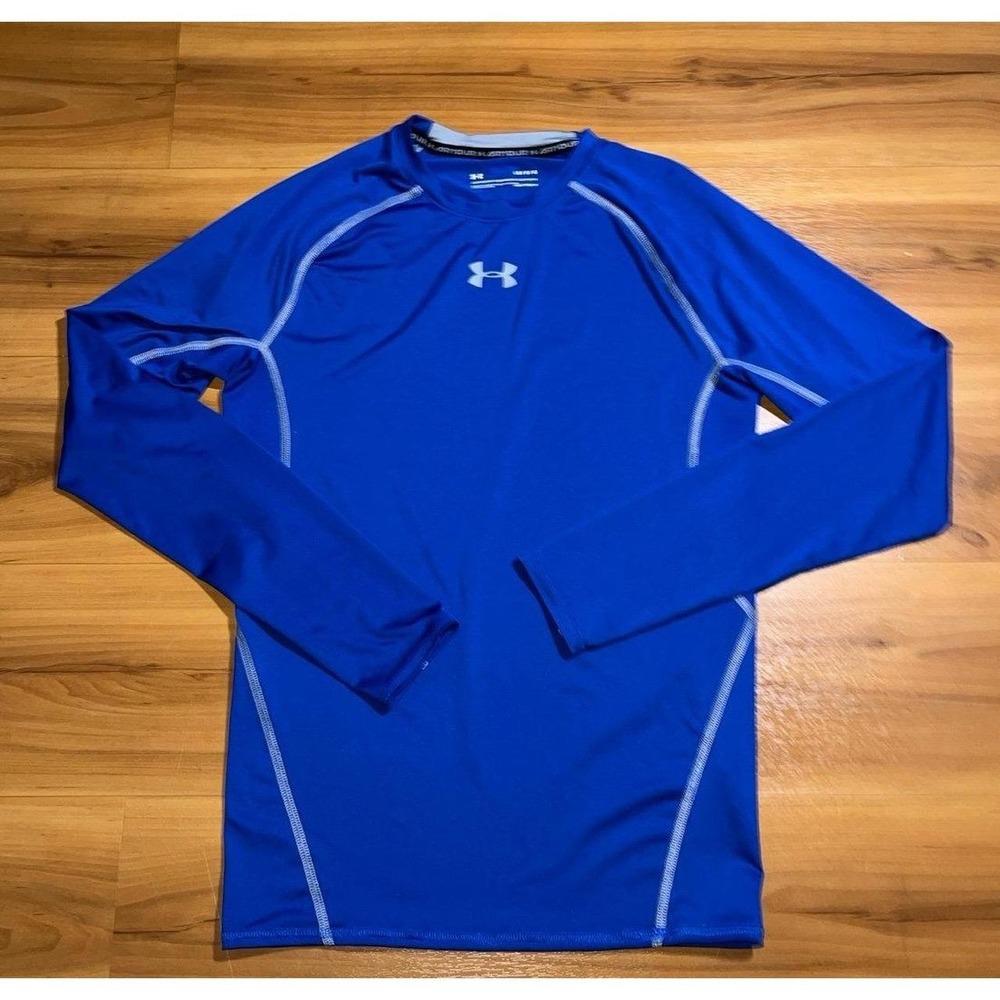 Mens Under Armour. Compression Workout Athletic Gym Training Shirt